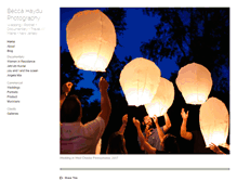 Tablet Screenshot of beccahaydu.com